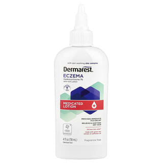 Dermarest, Eczema, Loción medicinal, Sin fragancia, 118 ml (4 oz. líq.)