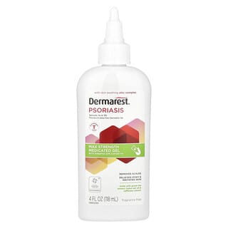 Dermarest, 건선, 맥시멈 스트렝스 약용 젤, 향료 무함유, 118ml(4fl oz)