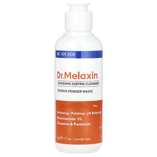 Dr.Melaxin, Exosome Enzyme Cleanser, Papaya Powder Wash, 1.7 oz (50 g)