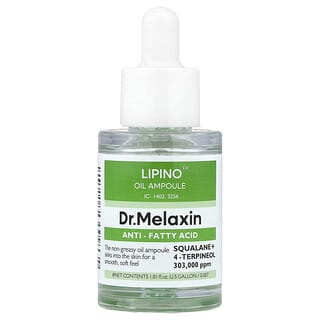 Dr.Melaxin, Ampoule d'huile Lipino™, Pour peaux grasses et sensibles, 30 ml