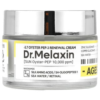 Dr.Melaxin, Crema renovadora Pep-3 de ostra, 50 ml (1,69 oz. líq.)