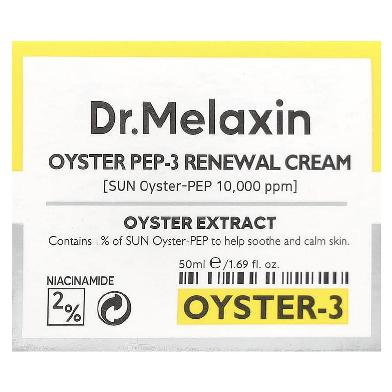 Oyster Pep-3 Renewal Cream , 1.69 fl oz (50 ml)