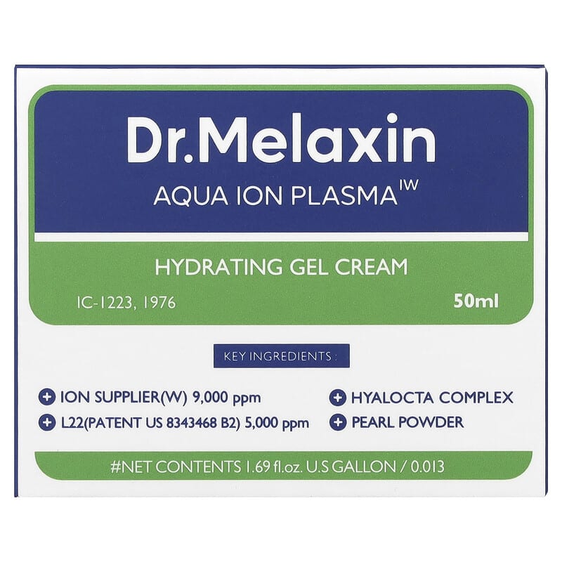 Aqua Ion Plasma Hydrating Gel Cream, 1.69 fl oz (50 ml)