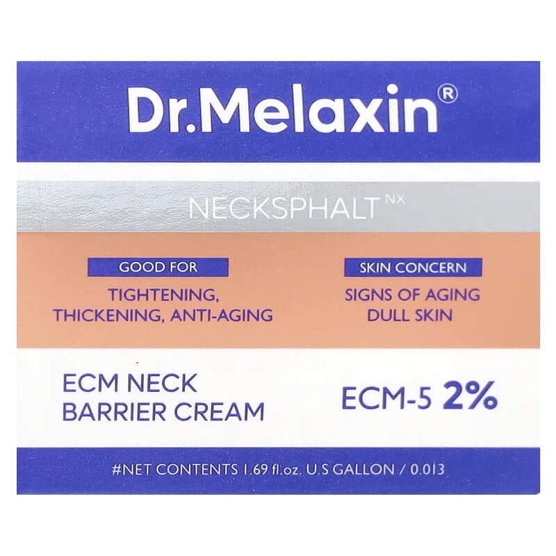 Necksphalt, ECM Neck Barrier Cream, 1.69 fl oz (50 ml)