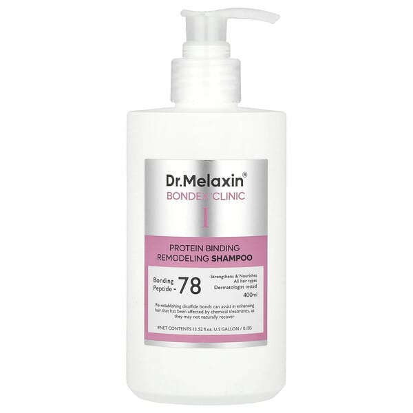 Dr.Melaxin, Bondex Clinic I, 단백질 결합 개장 샴푸, 모든 모발 유형, 400ml(13.52fl oz)