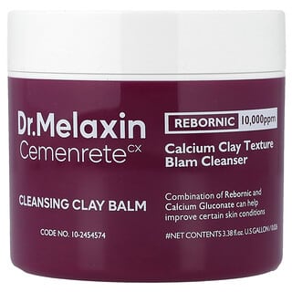 Dr.Melaxin, Cemenrete, Bálsamo de arcilla limpiadora, 100 ml (3,38 oz. líq.)