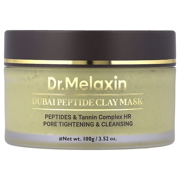 Dr.Melaxin, 두바이 펩타이드 클레이 마스크, 100g(3.52oz)
