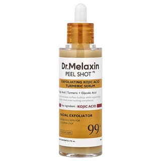 Dr.Melaxin, Peel Shot, ексфолиращ серум с койева киселина и куркума, за всички типове кожа, 80 ml (2,7 fl oz)