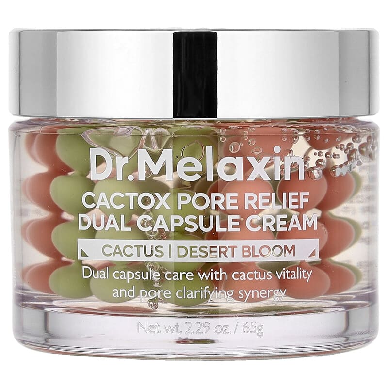 Cactox Gözenek Giderici Çift Kapsüllü Krem, 65 g (2,29 oz)