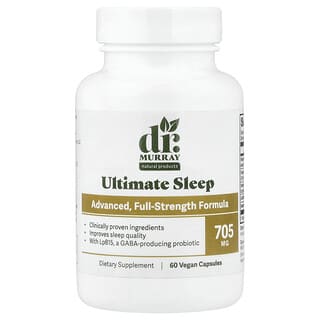 Dr. Murray's, Ultimate Sleep, 60 веганських капсул