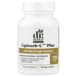 Dr. Murray's, Lipizorb C™ Plus With Red Orange Complex®, 60 веганських капсул