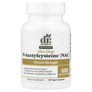 Dr. Murray's, NAC, 600 mg, 60 Vegan Capsules