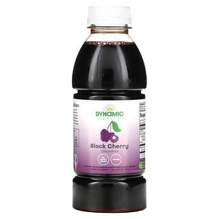 Dynamic Health, Cerise noire pure, non sucrée, 473 ml