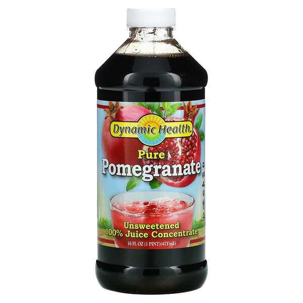 Dynamic Health, Pure Pomegranate, reiner Granatapfel, ungesüßt, 473 ml (16 fl. oz.)