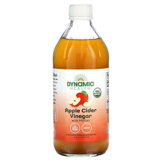Dynamic Health, Vinagre de sidra de manzana con madre`` 473 ml (16 oz. Líq.)
