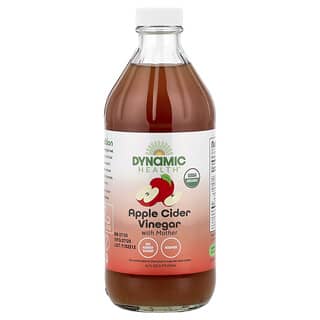 Dynamic Health, Vinagre de sidra de manzana con madre, Vaso, 473 ml (16 oz. líq.)