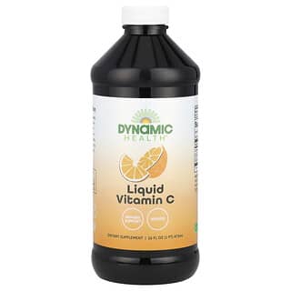 Dynamic Health, Vitamine C liquide, Agrumes naturels, 1000 mg, 473 ml