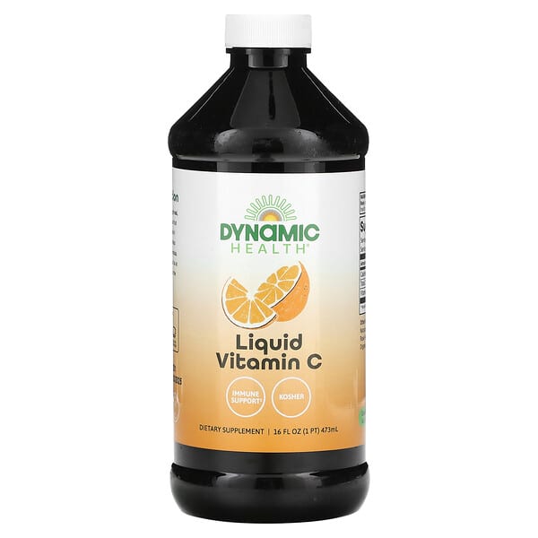 Dynamic Health, Flüssiges Vitamin C, natürliche Zitrus, 1.000 mg, 473 ml (16 fl. oz.)