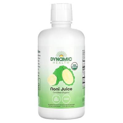 Dynamic Health, Certified Organic Noni Juice, 32 fl oz (946 ml)