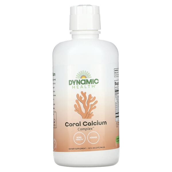 Dynamic Health, 複合沖繩珊瑚鈣，32 fl oz（946 ml）