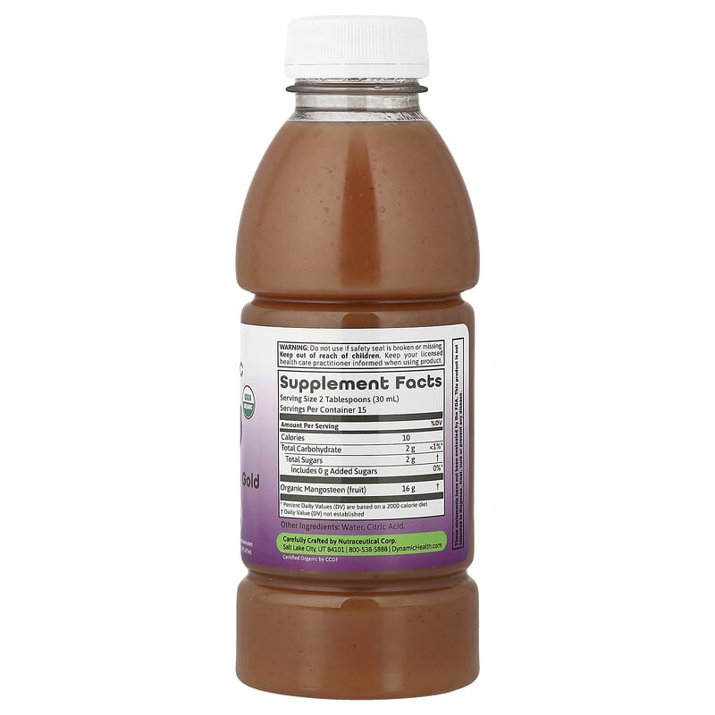 glutathione with mangosteen Gold, 16 fl oz (473 ml) Our Mangosteen Gold provides naturally occurring minerals Mangosteen Gold – Dynamic Health