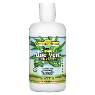 Dynamic Health, Organic Aloe Vera, Unflavored, 32 fl oz (946 ml)