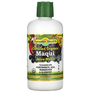 Dynamic Health, Certified Organic Maqui Juice Blend, 33.8 fl oz (1 l)