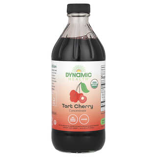 Dynamic Health, Cerise acidulée certifiée biologique, jus concentré, 473 ml