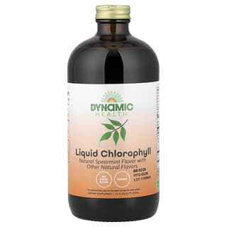 Dynamic Health, жидкий хлорофилл, со вкусом натуральной мяты, 473 мл (16 жидк. унций)