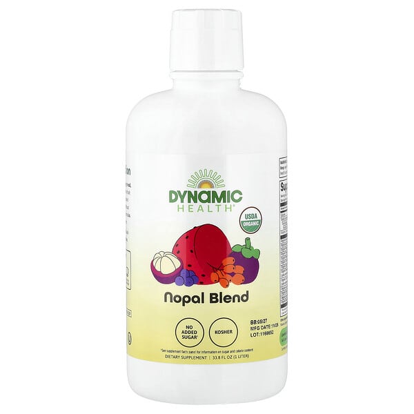 Dynamic Health, Nopal Blend, 33.8 fl oz (1 l) — product photo 1