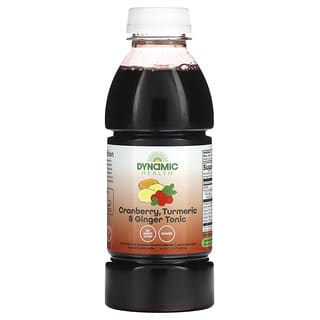 Dynamic Health, Cranberry, Cúrcuma e Tônico de Gengibre, 473 ml (16 fl oz)