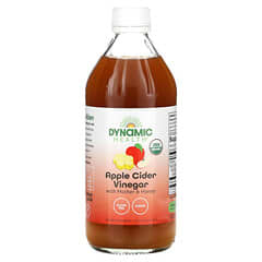 Dynamic Health, 純蘋果醋，含麥盧卡蜂蜜，16 盎司（473 毫升）