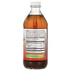 酵母入りアップルサイダービネガー、ハニー、473ml（16液量オンス）