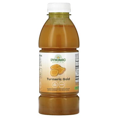 Dynamic Health, Golden Turmeric, 16 fl oz (473 ml)