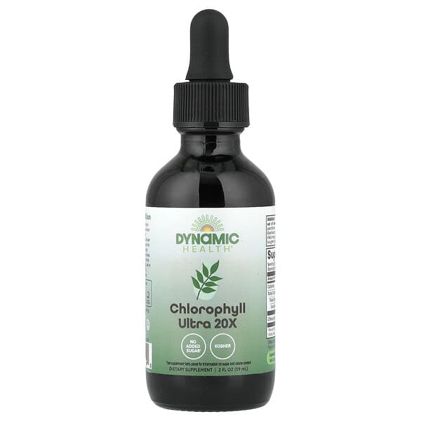 Dynamic Health, Chlorophyll Ultra 20X, 2 fl oz (59 ml) — product photo 1