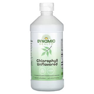 Dynamic Health, Chlorofil, niearomatyzowany, 473 ml