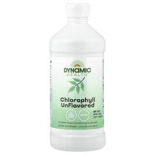 Dynamic Health, Chlorophylle, Non aromatisée, 473 ml