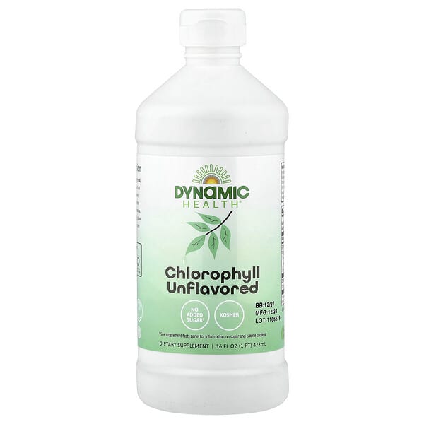 Dynamic Health, Chlorophyll, Unflavored, 16 fl oz (473 ml) — product photo 1
