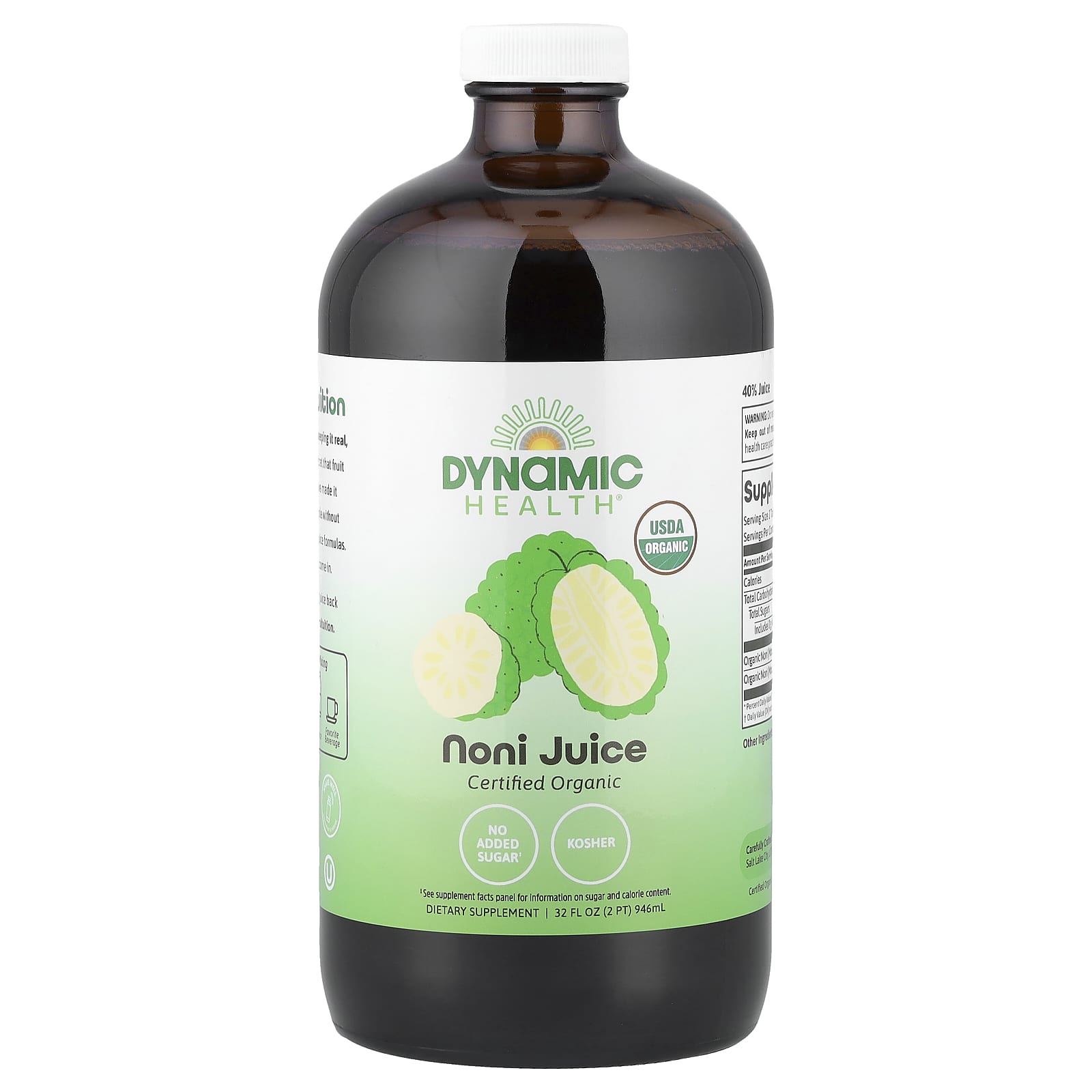認定オーガニック ノニ ジュース、946ml