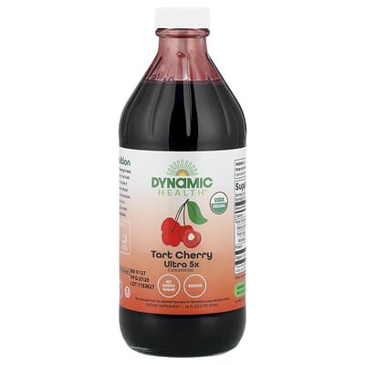 Dynamic Health, Tart Cherry Ultra 5X Concentrate, 16 fl oz (473 ml)