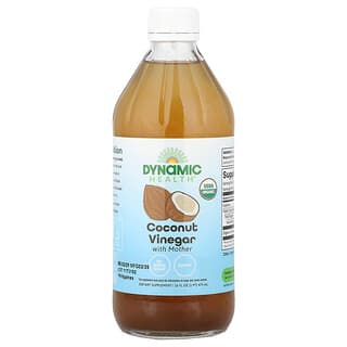Dynamic Health, Coconut Vinegar with Mother, 16 fl oz (473 ml)