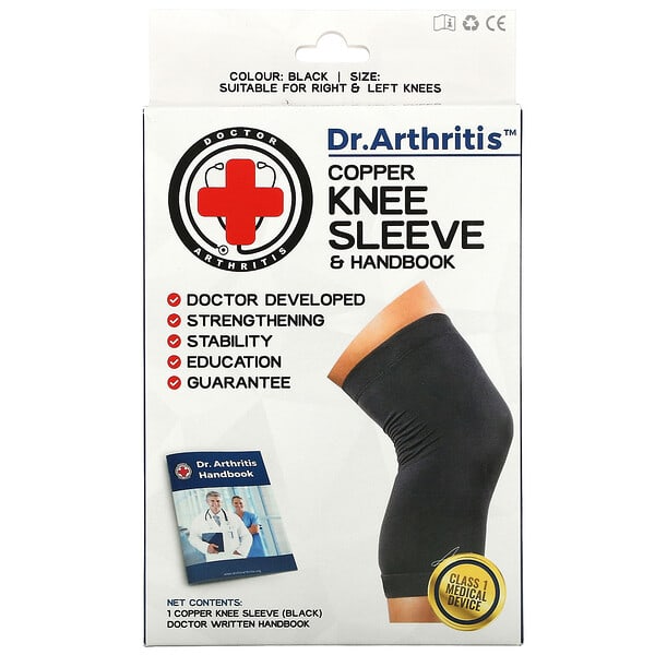 Doctor Arthritis, Copper, Knee Sleeve, Medium, 1 Sleeve