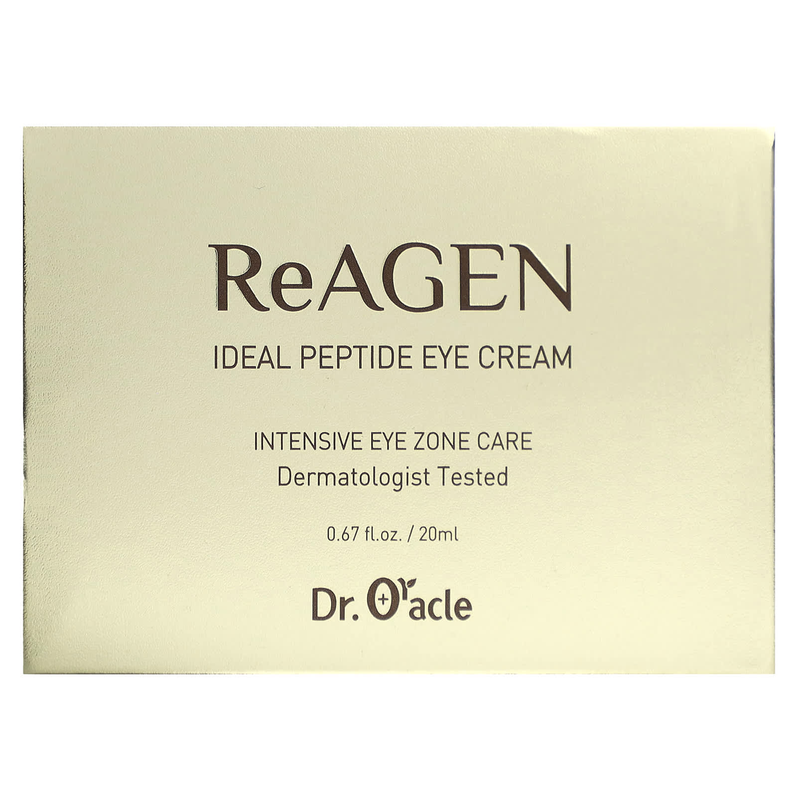 Dr. Oracle, ReAgen, Ideal Peptide Eye Cream, 0.67 fl oz (20 ml)