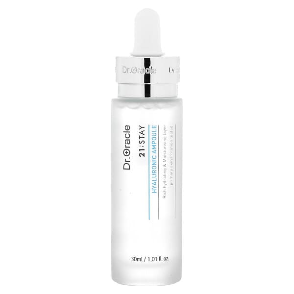 Dr. Oracle, 21;Stay, Hyaluronic Ampoule, 1.01 fl oz (30 ml)