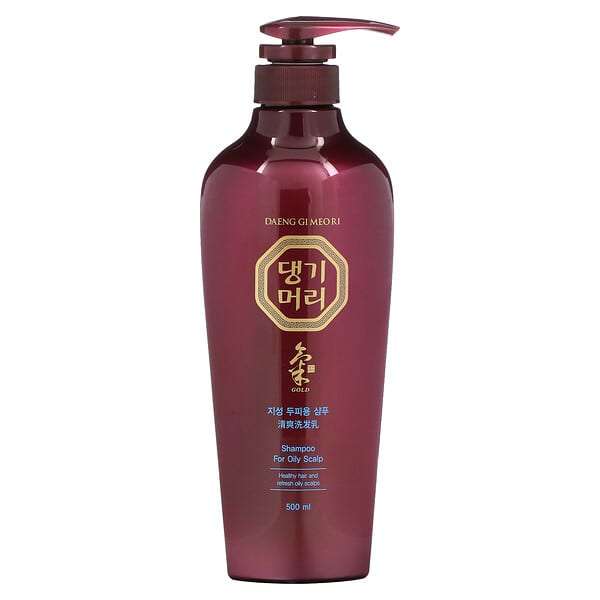 DAENG GI MEO RI, 油性頭皮洗髮水，16.9 液量盎司（500 毫升）
