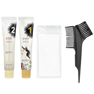 DAENG GI MEO RI, Tinte para el cabello con hierbas medicinales, Negro, 1 kit