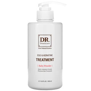 Doori Cosmetics, Daeng Gi Meo Ri, Dr. Egg & Keratin Treatment, Baby Powder, 16.9 fl oz (500 ml)