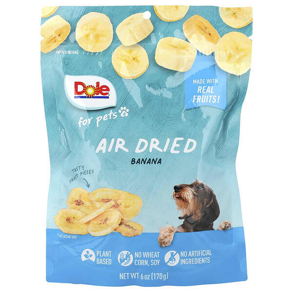 Dole for Pets, Banane séchée à l'air, 170 g