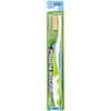MouthWatchers, Adult, Naturally Antimicrobial Toothbrush, Soft, Green, 1 Toothbrush