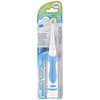 MouthWatchers, Antimicrobial Powered Toothbrush, Soft, Blue, 1 Toothbrush
